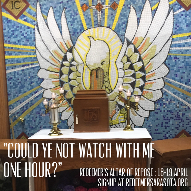 Altar of Repose Overnight Watch