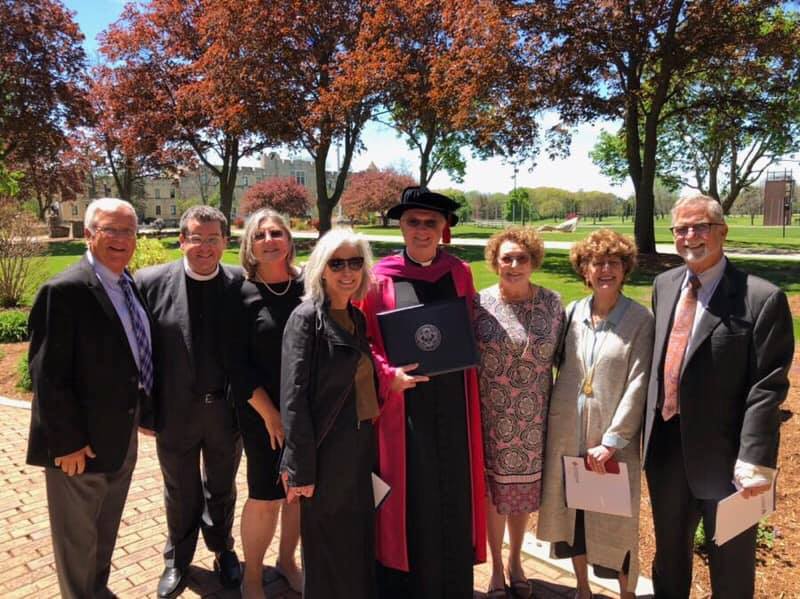 Fr. Robinson awarded an Honorary Doctorate from Nashotah House