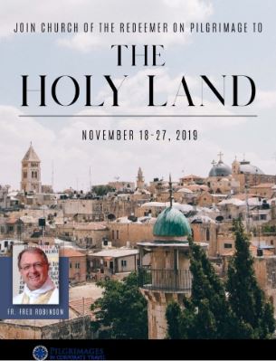 Holy Land Pilgrimage with Fr. Fred and Linda Robinson