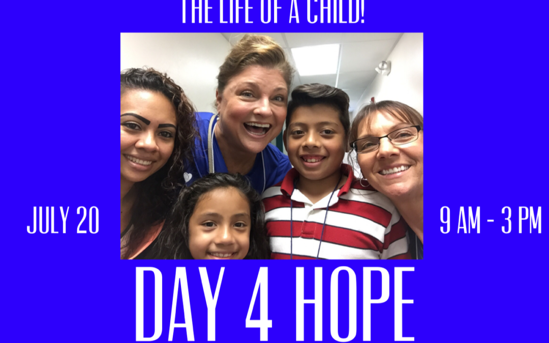 Day 4 Hope needs you!