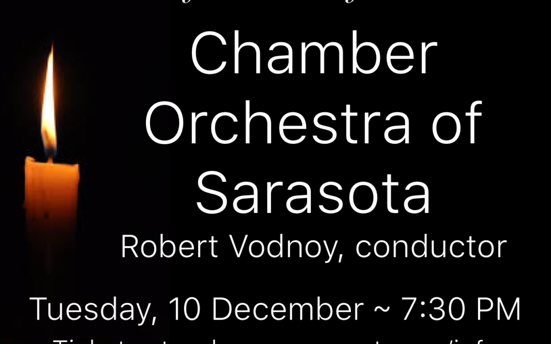 Redeemer’s Great Music Series presents the Chamber Orchestra of Sarasota