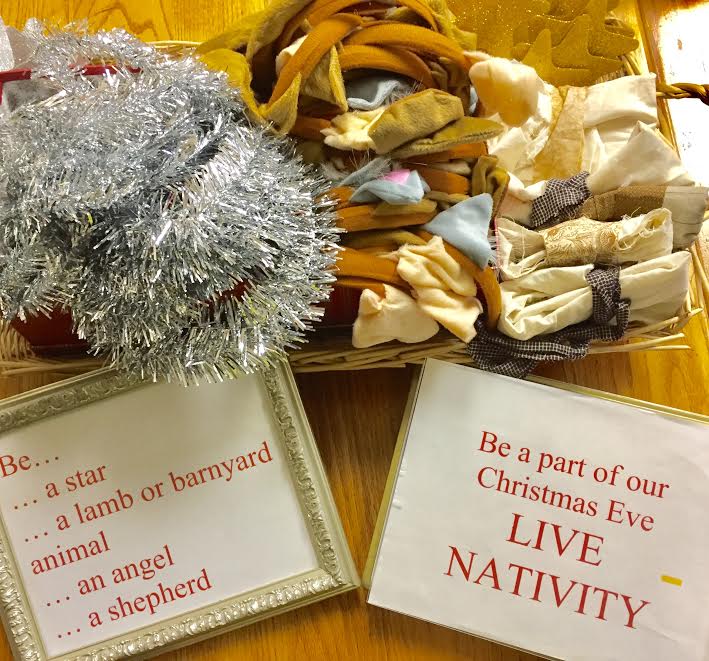 Be a part of our Christmas Eve Live Nativity