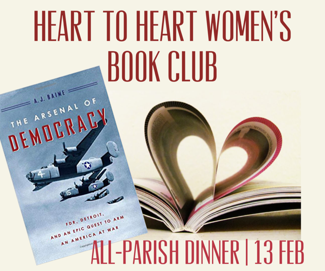 All Parish Book Discussion and Dinner