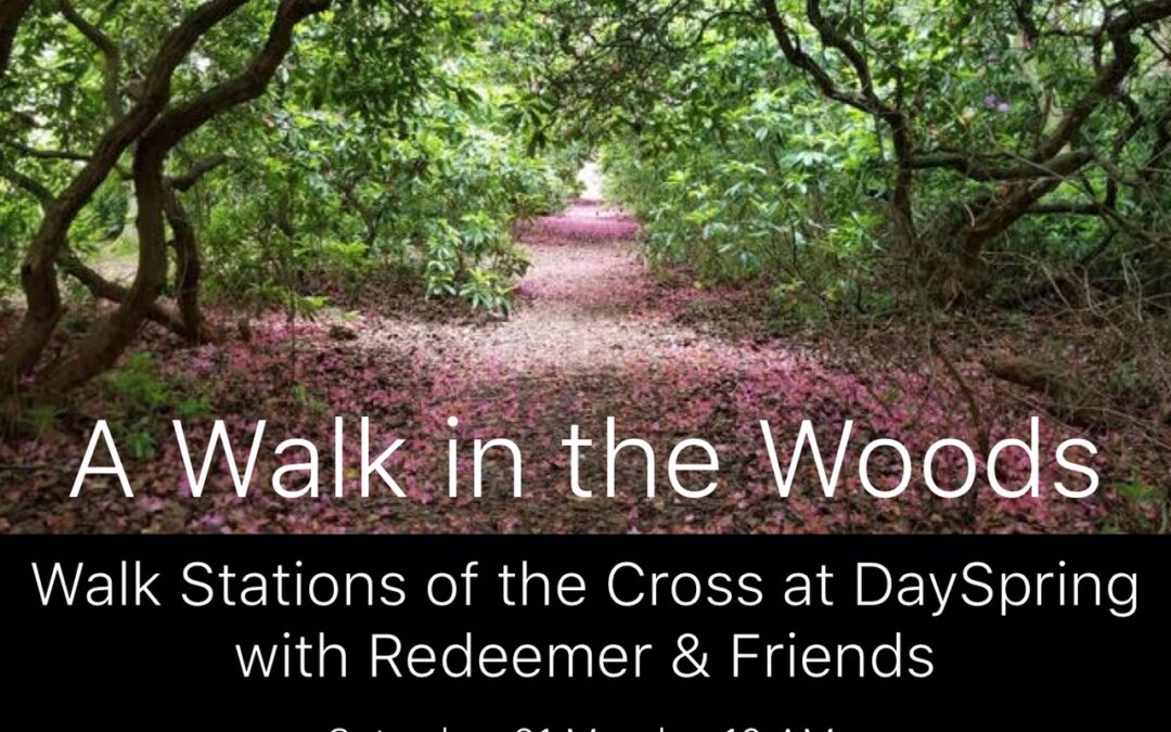 Lenten Devotion: “A Walk in the Woods”