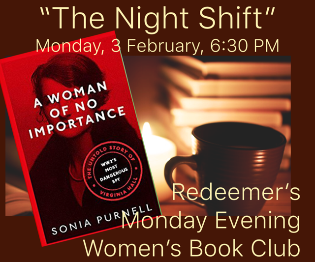 “Night Shift” Women’s Book Club gathers in February