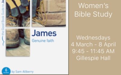 Heart to Heart Women’s Bible Study’s Lenten Study: James, Genuine Faith