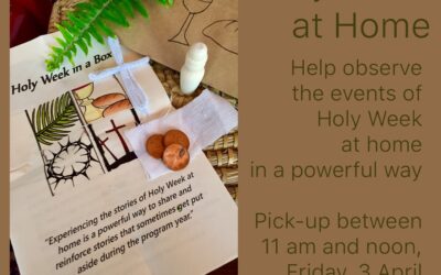 At-Home Devotional for Each Day of Holy Week Will Be Waiting for You