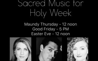 Sacred Music for Meditation on Easter Eve – live-streamed