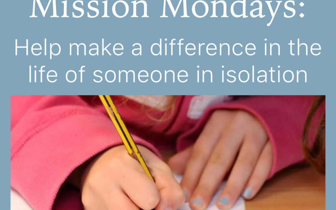 Families and Children: Mission Monday begins!