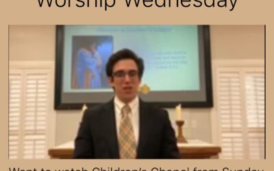 Families and Children: Worship Wednesday