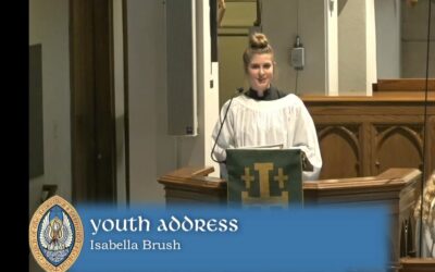 Youth Sunday 14 June 2020/Senior Address Bella Brush