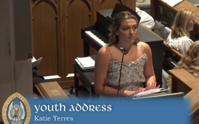 Youth Sunday 14 June 2020/Senior Address Katie Terres