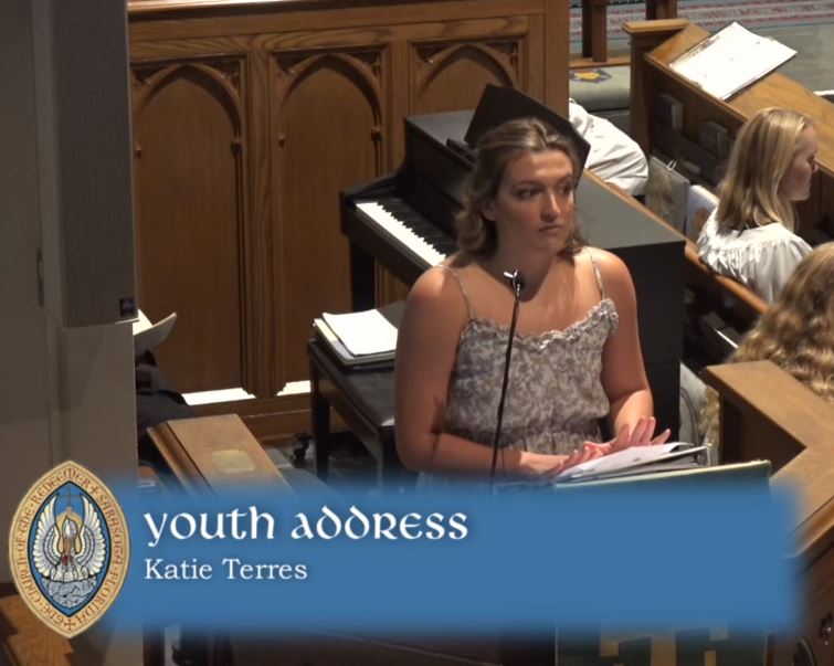 Youth Sunday 14 June 2020/Senior Address Katie Terres