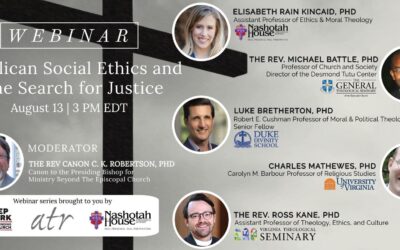 Anglican Social Ethics and the Search for Justice: A Webinar